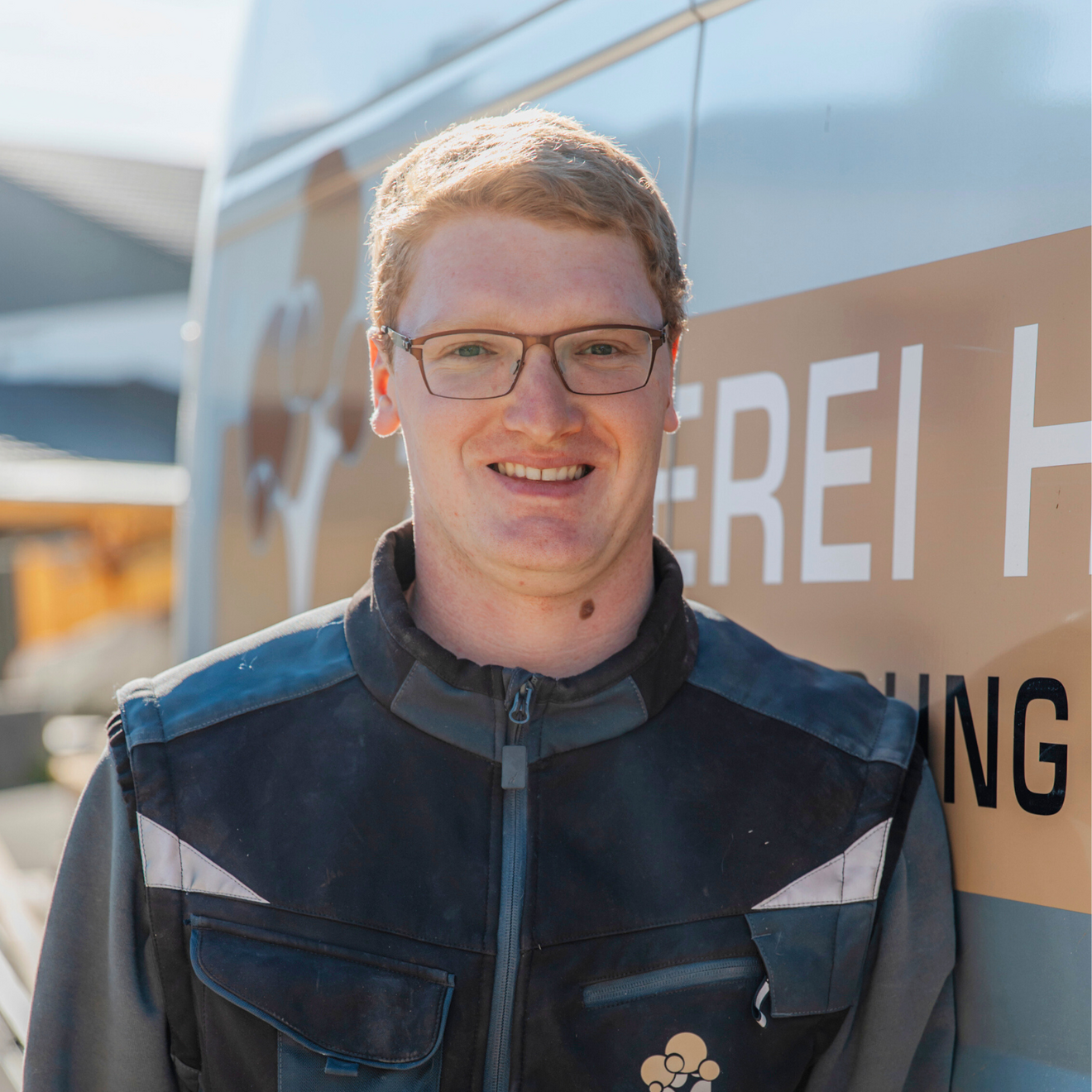 Stefan Waldherr von der Zimmerei Huber.