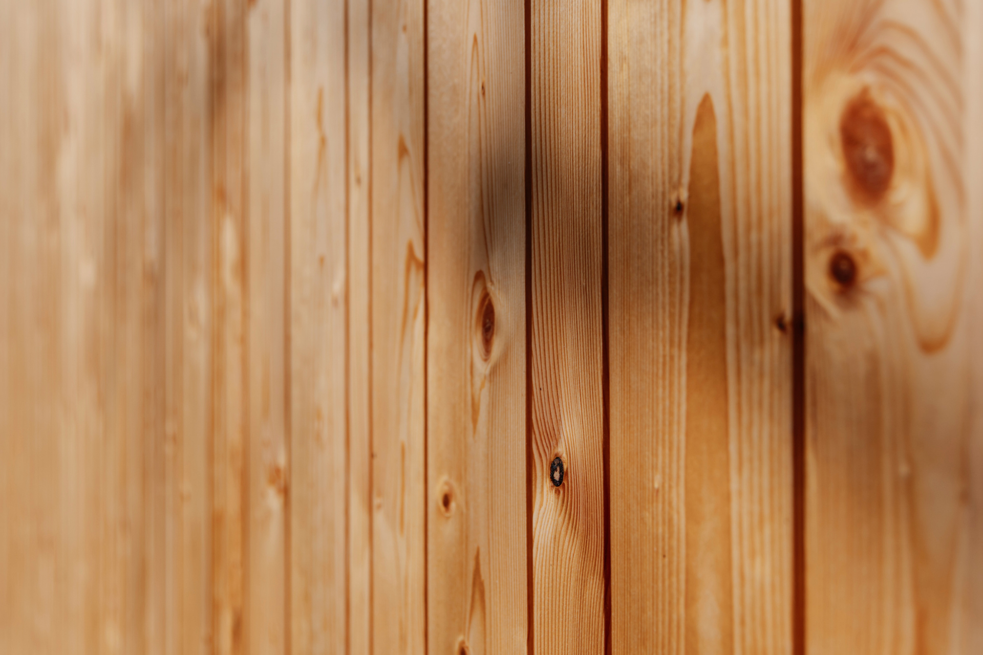 Die Nahaufnahme einiger Holzlatten.